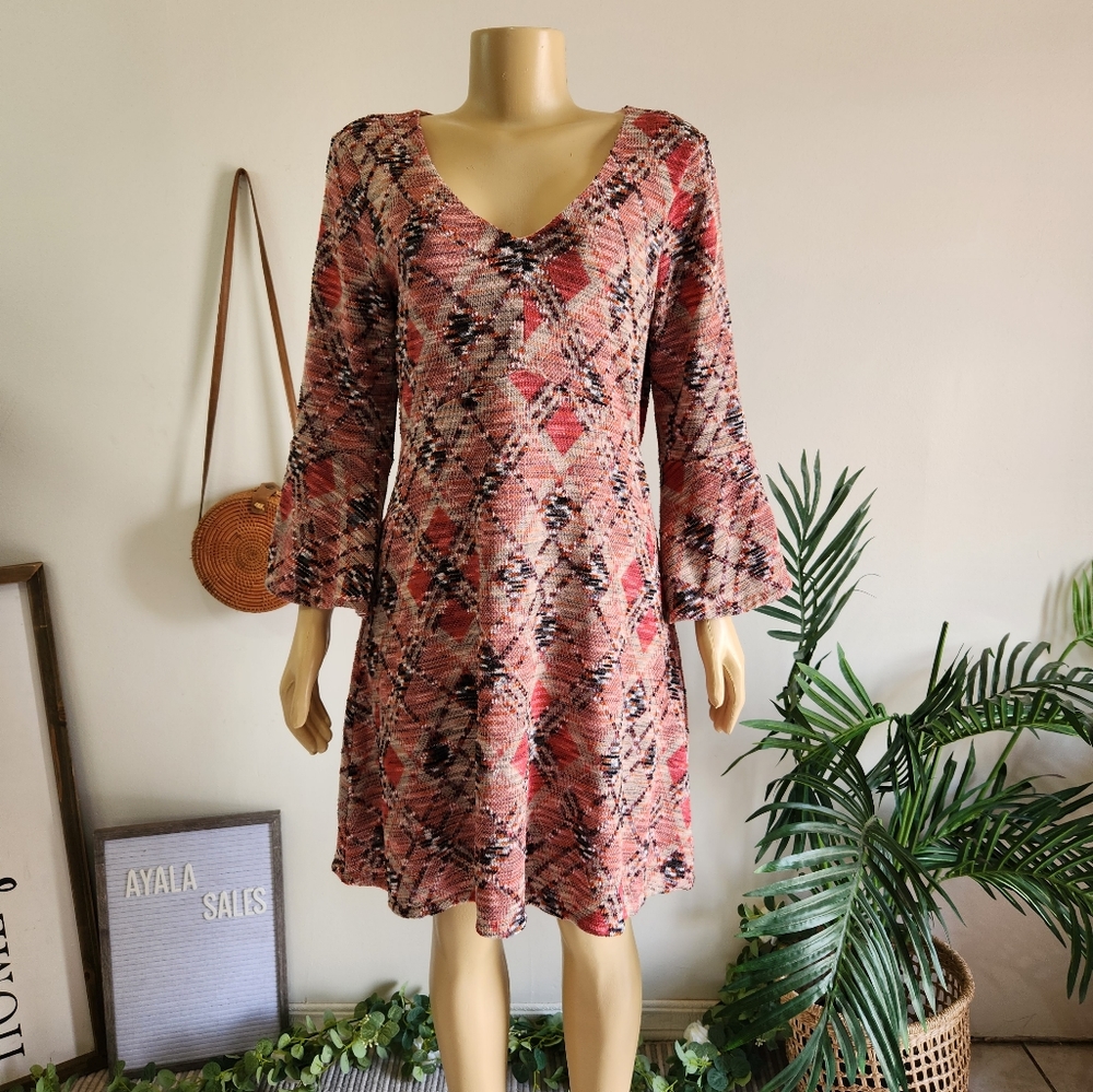 Anthropologie Maeve Erina Swing Dress Size L - Picture 8 of 14